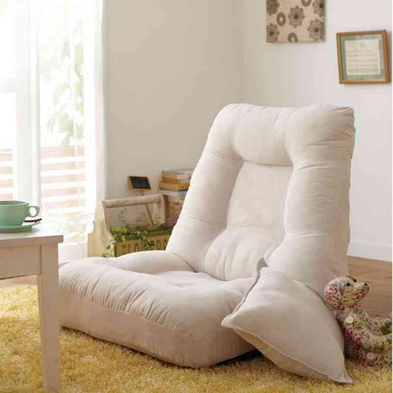 Velvet Folding Sofa, Tatami Lazy Sofa Floor Chair