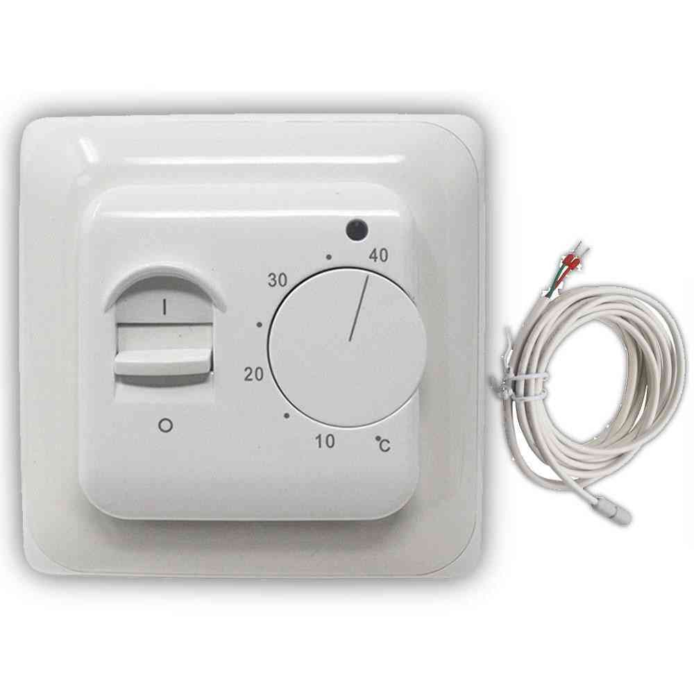 Electric Thermostat Warm Floor 220v 16a Heating Room Temperature Controller Instrument Cable Thermos Regulator