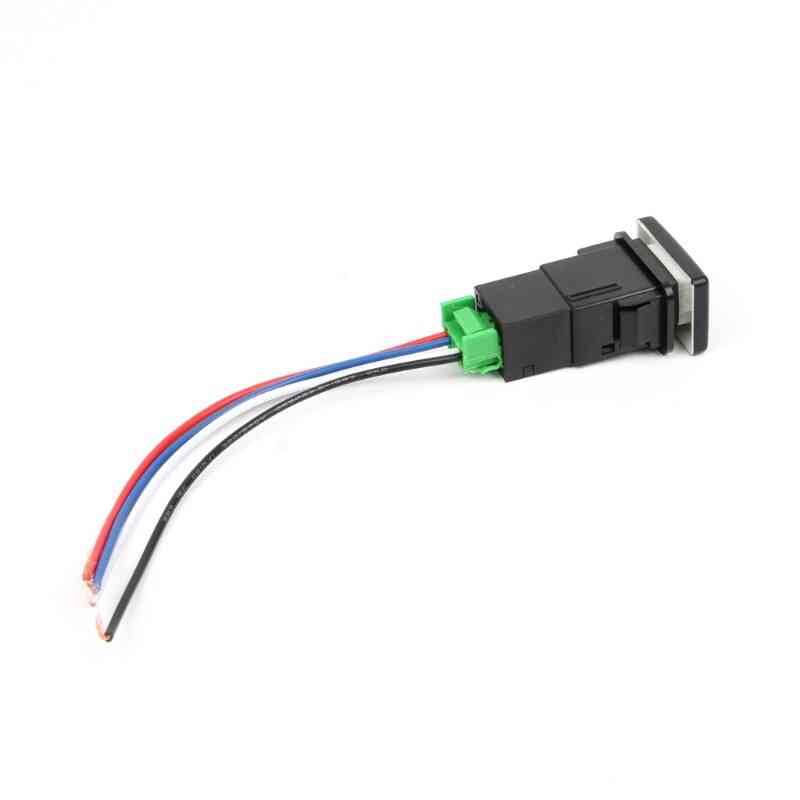 Rear Fog Light Push Switch 4 Wire Button