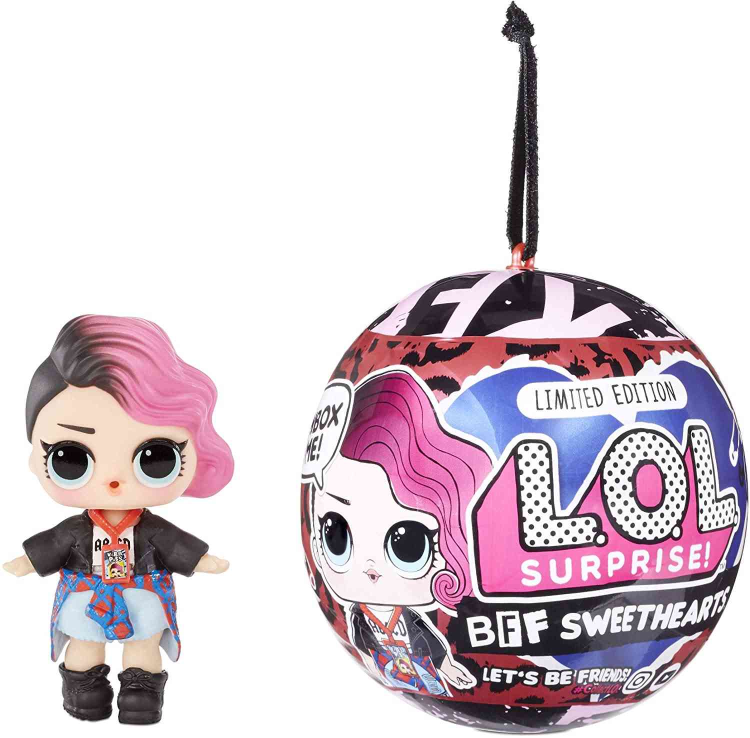 Surprise Sweethearts Rocker Doll With 7 Surprises