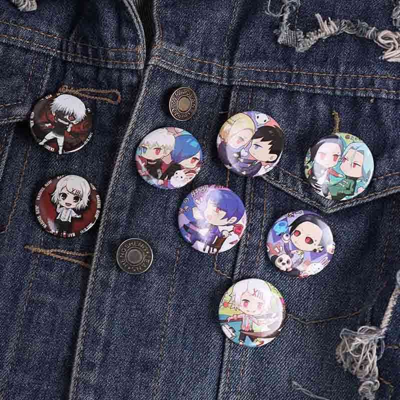 Cartoon Collect Bags Button Brooch Pin