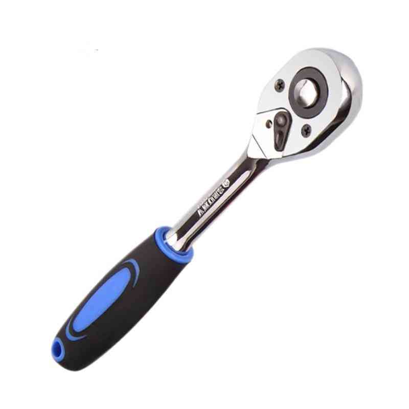 Ratchet Wrench Quick Release Square Head Spanner Socket