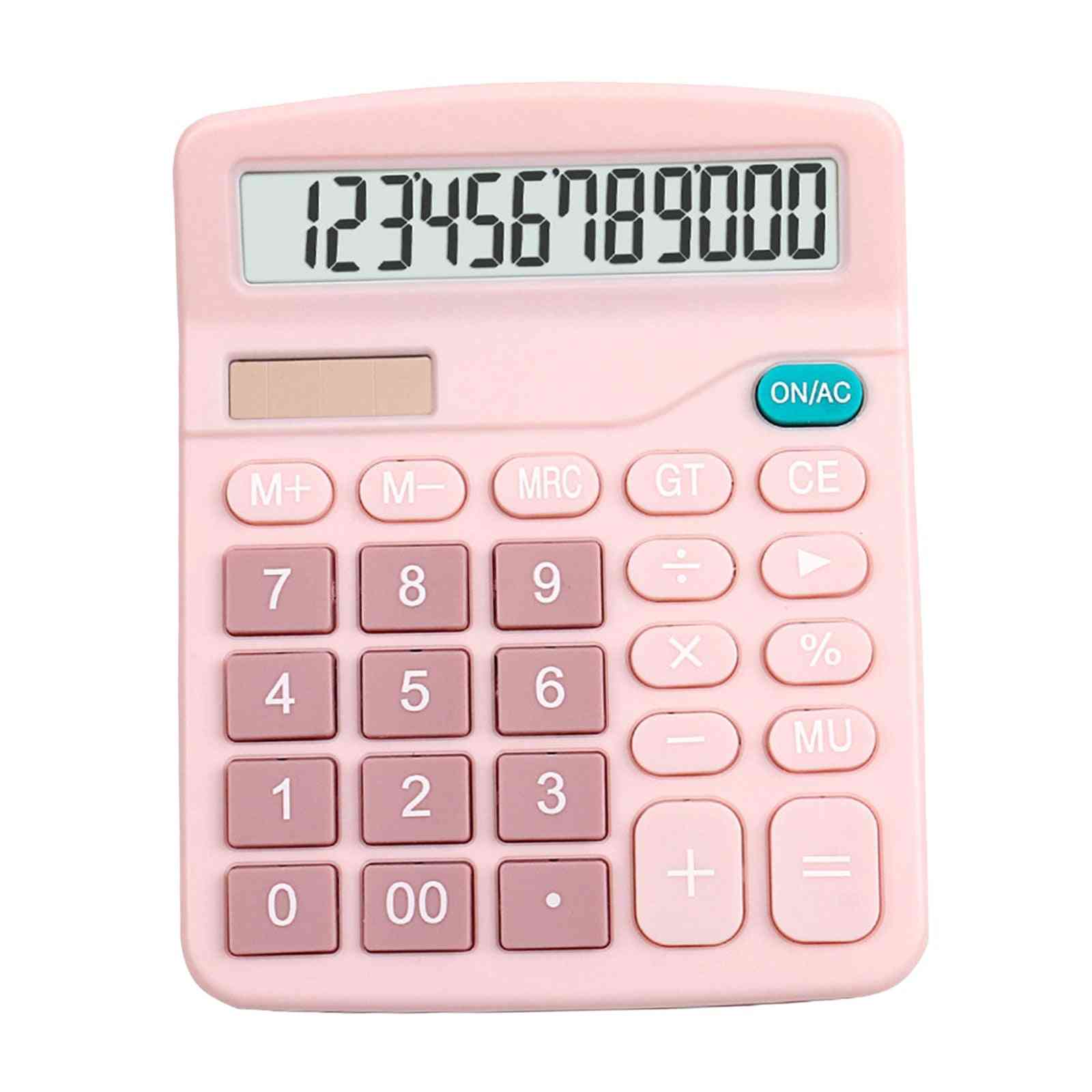 Calcolatrice da tavolo elettronica a grande schermo a 12 cifre