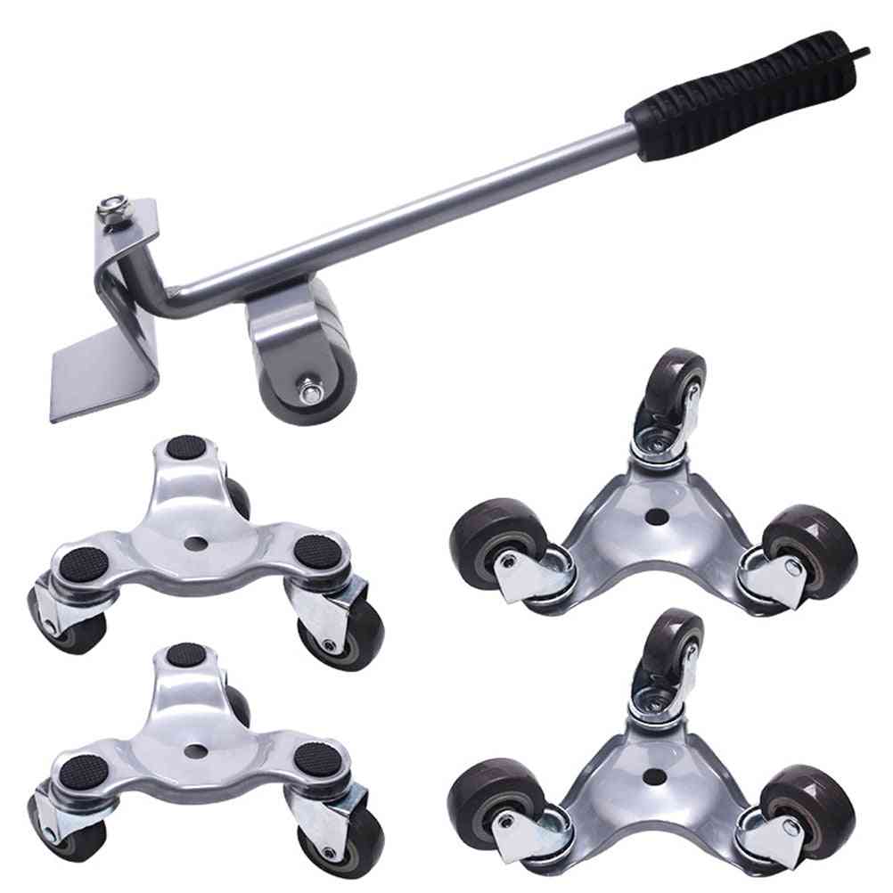 Furniture Mover Tool Set, Swivel Caster Wheels