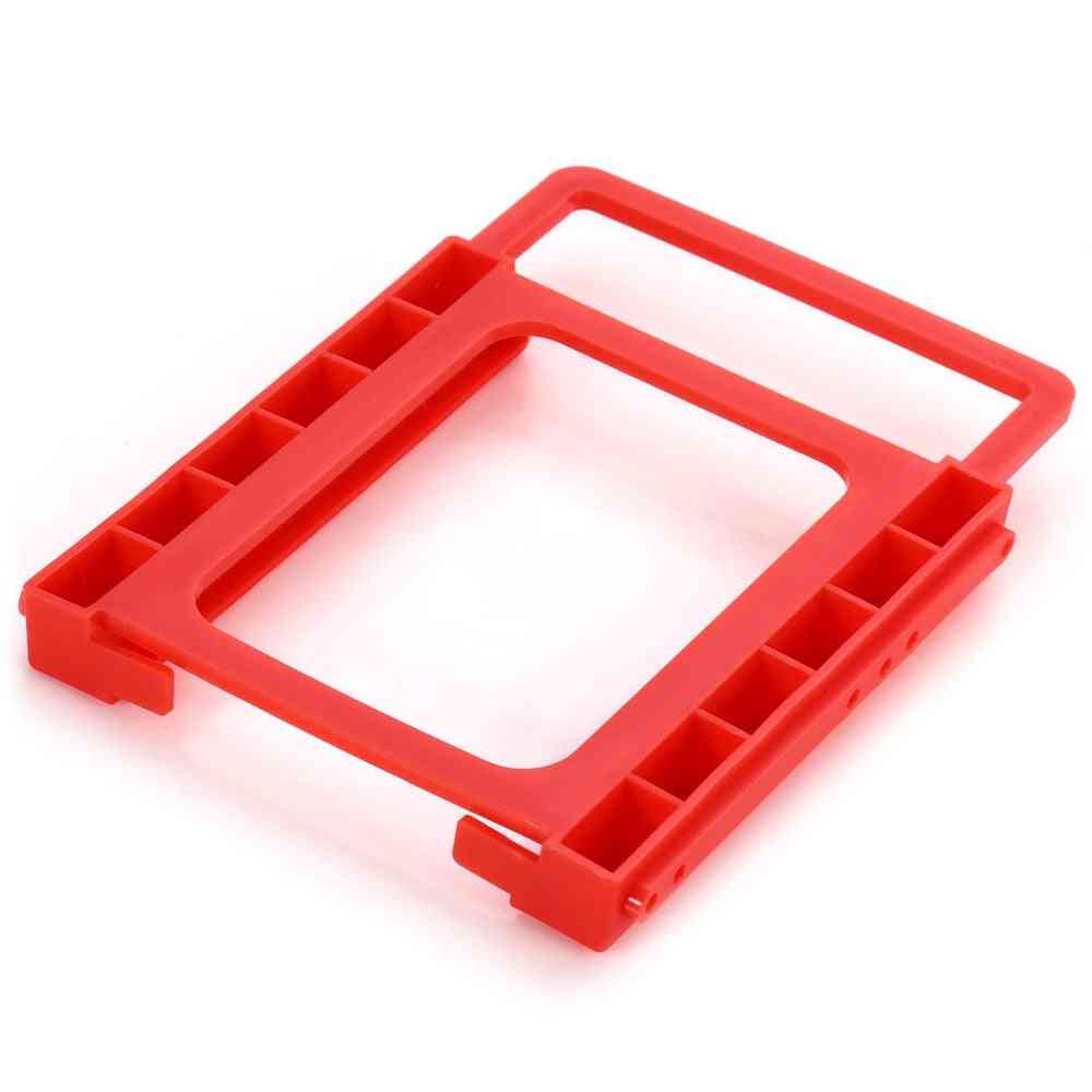 Plastic 2.5 Inch To 3.5 Inch Ssd Hdd Mounting Bracket Adapter