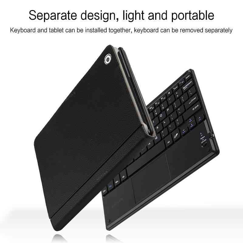 Lenovo tab m10 fhd pluss trådløs Bluetooth-tastaturveske