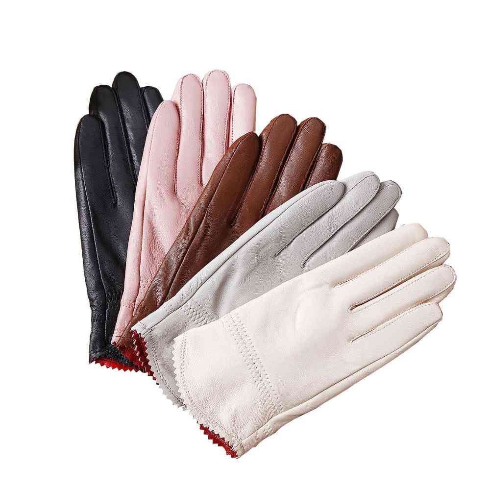 Women's Winter Leather Gloves