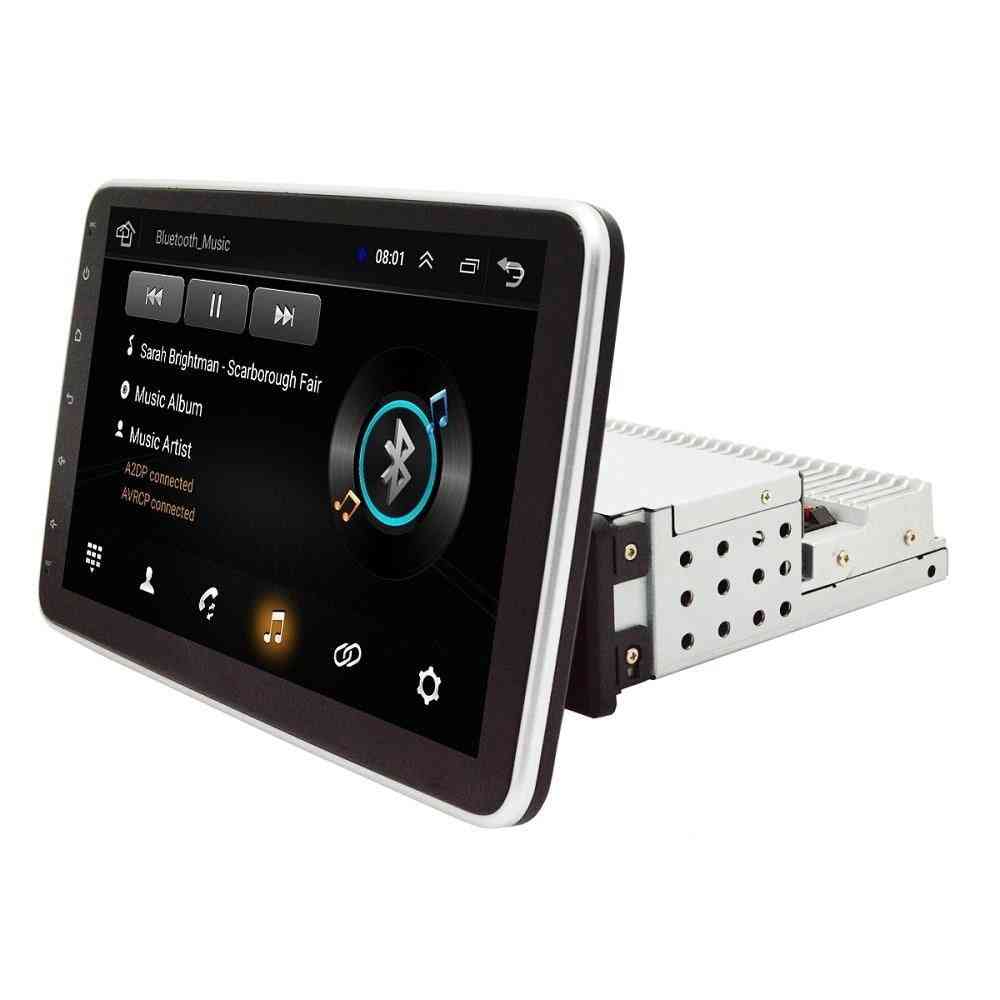 1-din Android 9.1- Car Multimedia Player, 360-degree Rotatable, Touch Screen