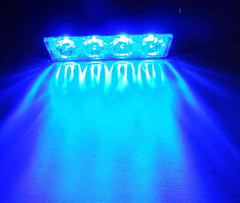 LED opozorilna rešetka za nevarnost zasilni svetilnik utripajoča signalna luč