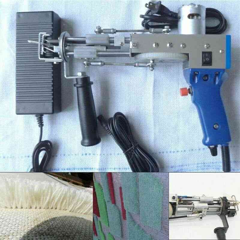 Machine à tisser électrique à boucles/tapis coupés