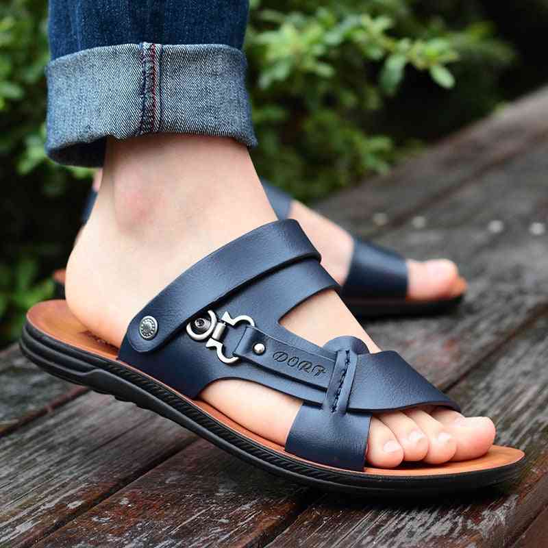 Summer Men's Open-toed Fashion Trend Beach Shoes