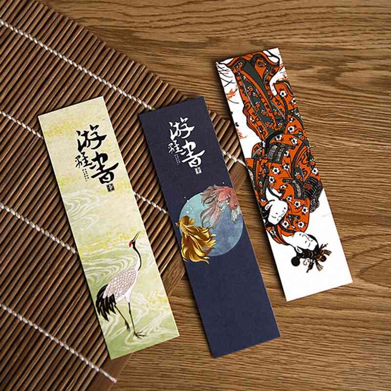 Vintage Japanese Style Bookmark