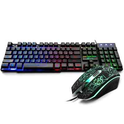 English Wired Gaming, Mouse And Keyboard Set
