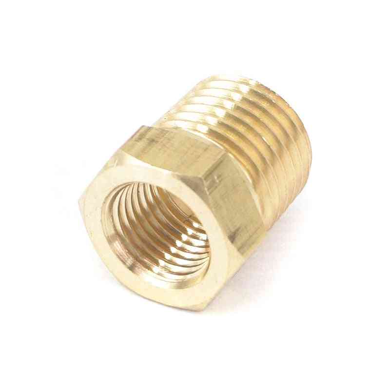 Npt Male Female Reducing Bushing Brass Pipe Fitting Connector Adapter Air Gas Fuel Water