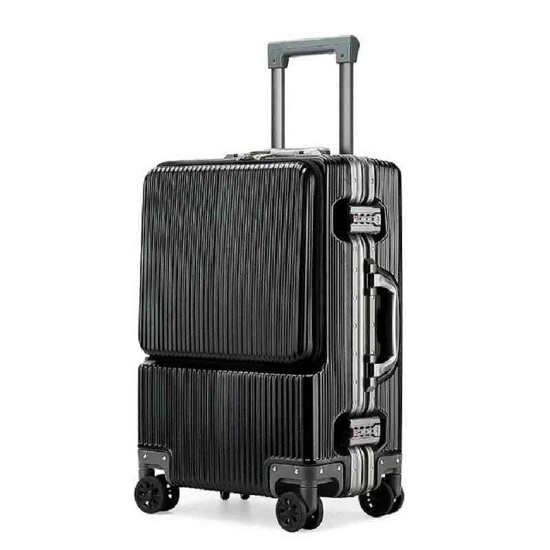 Creative Flip Cover Rolling Luggage Spinner Cabin Laptops Trolley