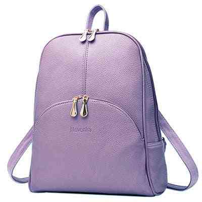 Women Soft Pu Leather, Casual Style Backpacks