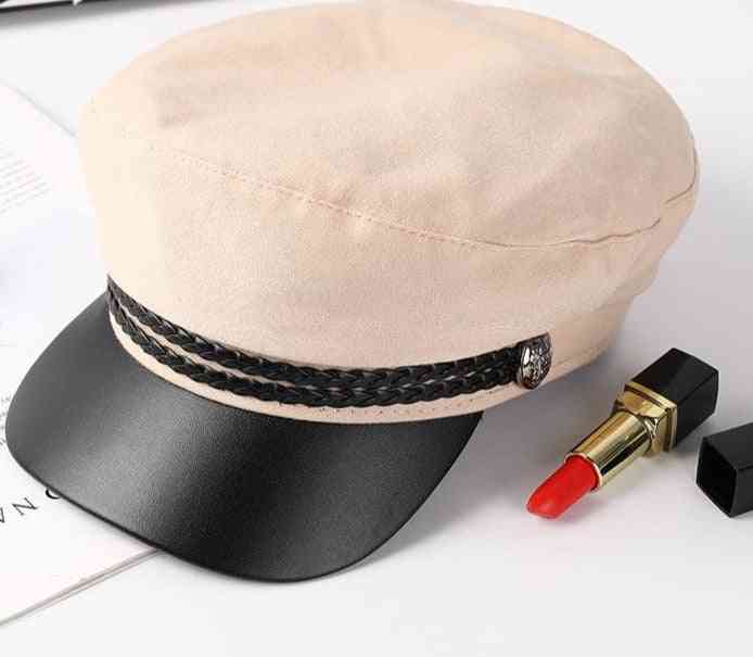 Winter Hats For Women, Military Wool Beret Cap