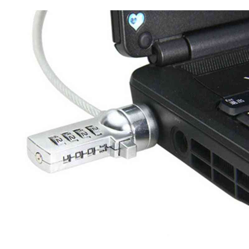 Pc, Laptop, Notebook Security - Anti-theft 4 Digit Combination Chain Lock