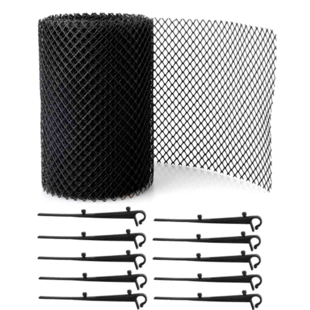 Plastic Drainage Gutter Guard, Mesh Guards, Easy Install Gutters Cover