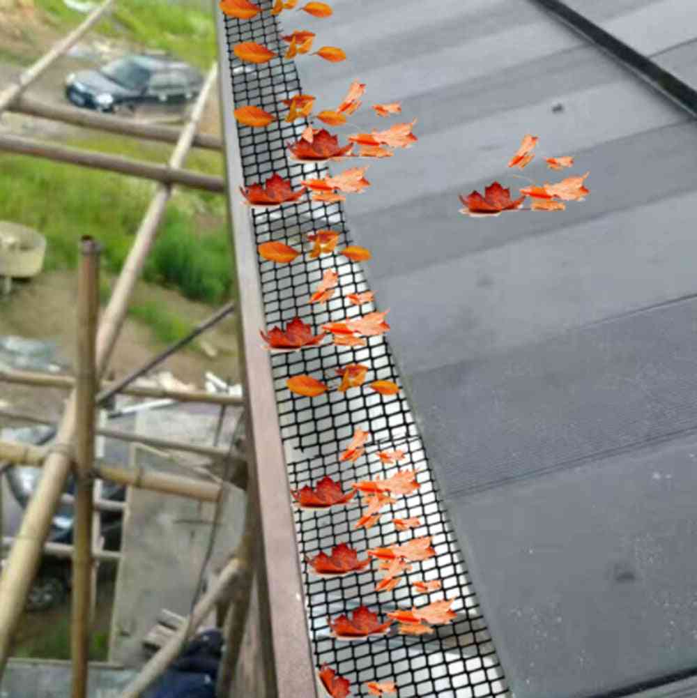 Plastic Drainage Gutter Guard, Mesh Guards, Easy Install Gutters Cover