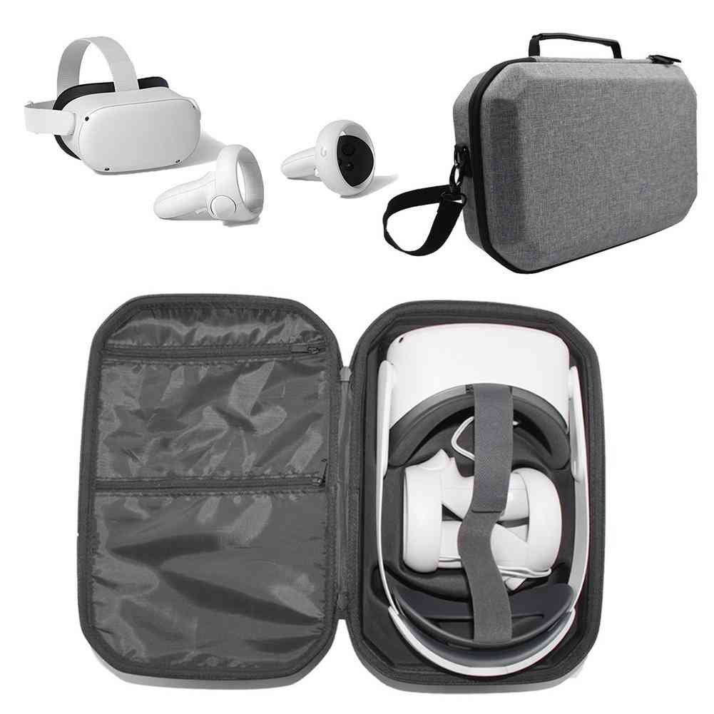Vr Accessories For Oculus Quest, Headset Travel Carrying Case, Eva Storage Box, Protective Bag
