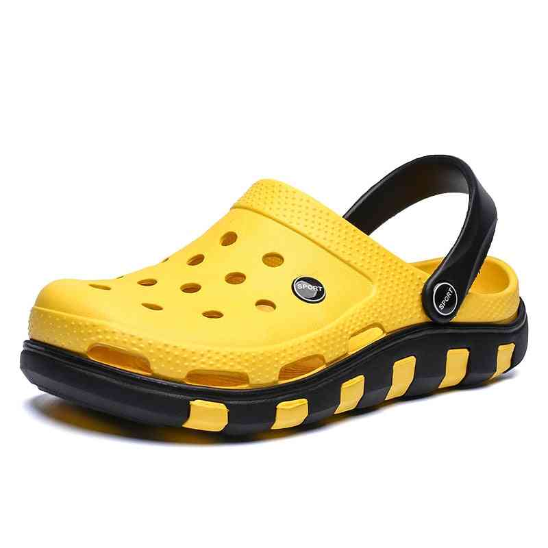 Men Casual Aqua Clogs Summer Slides Comfortable Casual Shoes