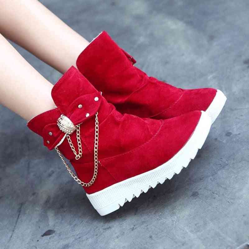 Winter Casual Bow Warm Tube Boot