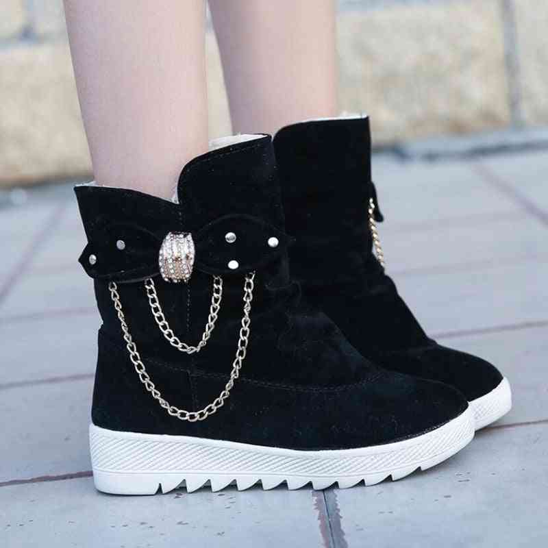 Winter Casual Bow Warm Tube Boot