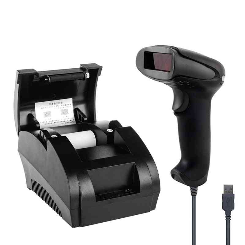 Portable Usb Barcode Scanner / Code Reader For Pos And Inventory