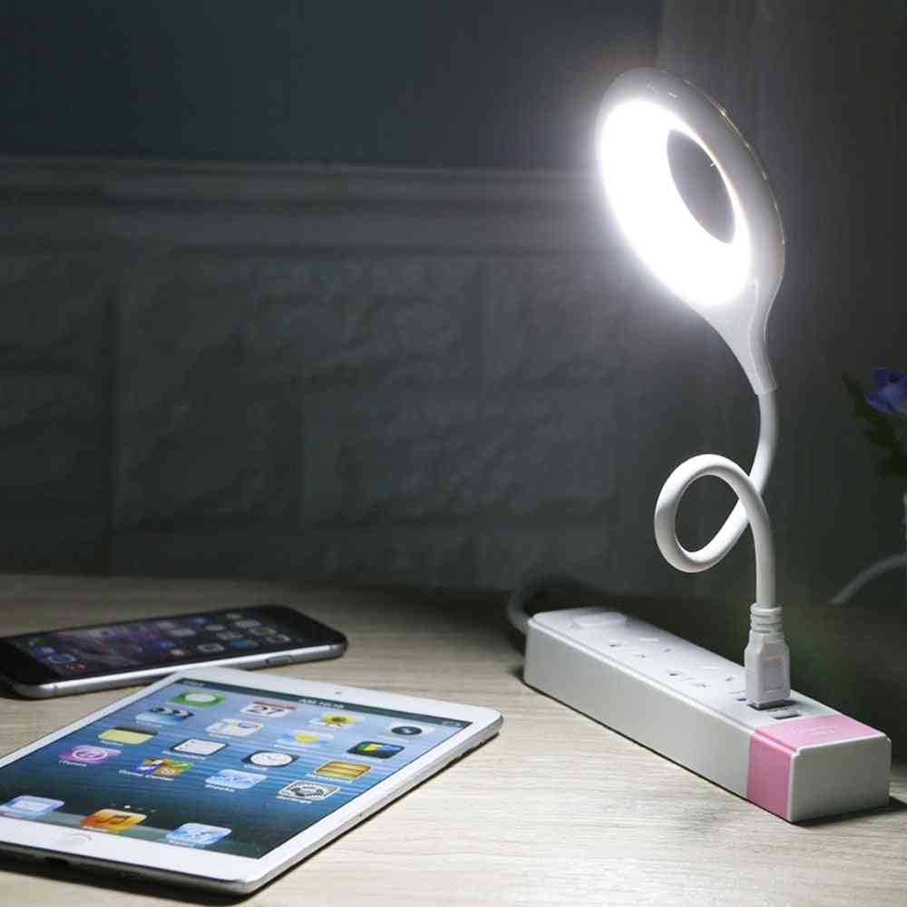Usb Socket Freely Foldable Portable Led Table Lamp