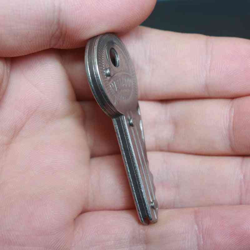 Mini hajtású kulcskarika penge