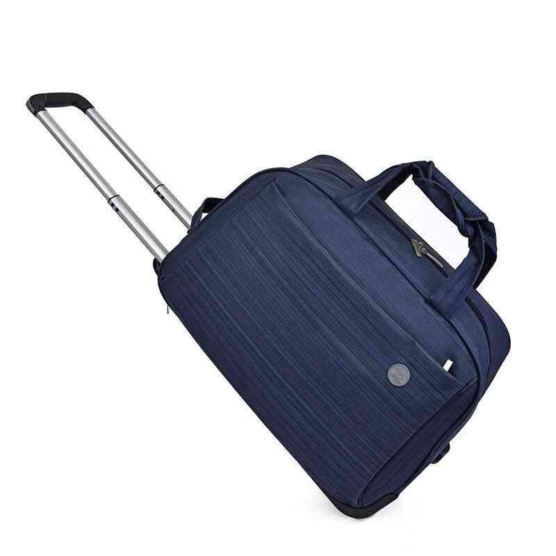 Rullväska för vagnbagage, casual stripe rullväska