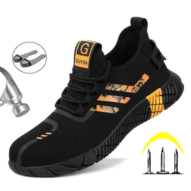 Male Steel Toe Work Safety Boots