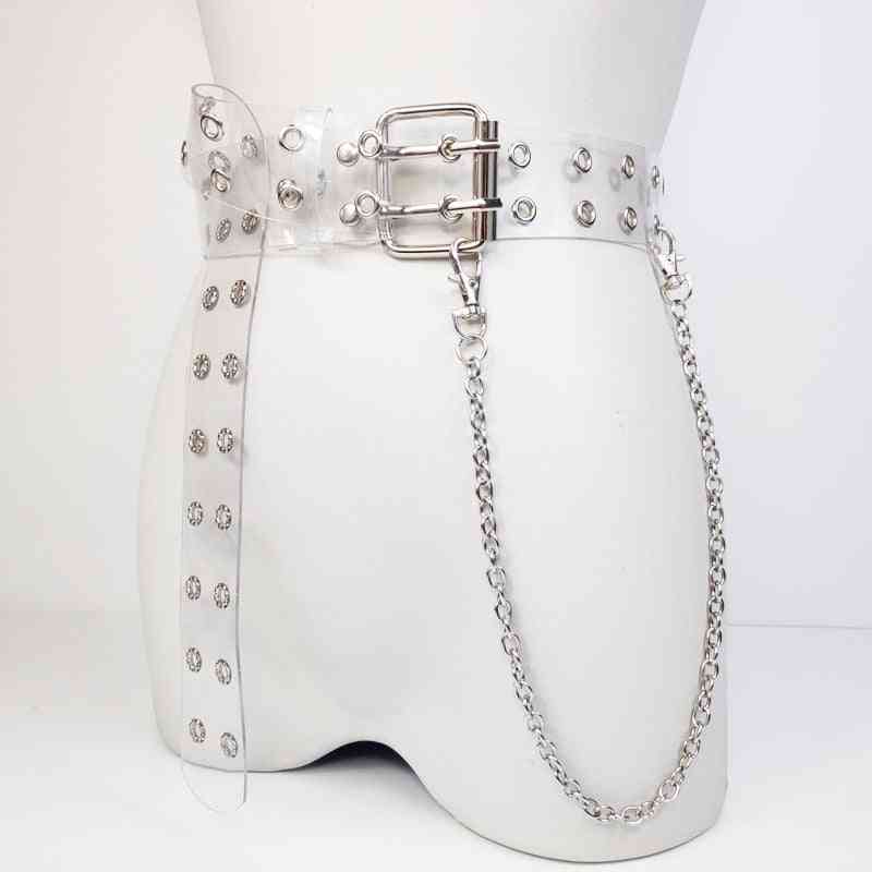 Women Fashion Pin Buckle Waist Trousers Belts