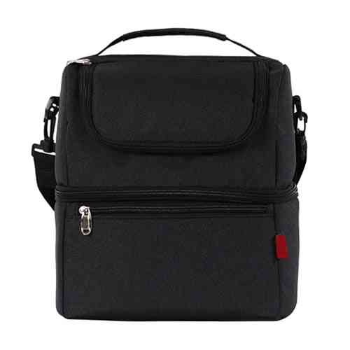 Double Layer Insulated Thermal Cooler Bag