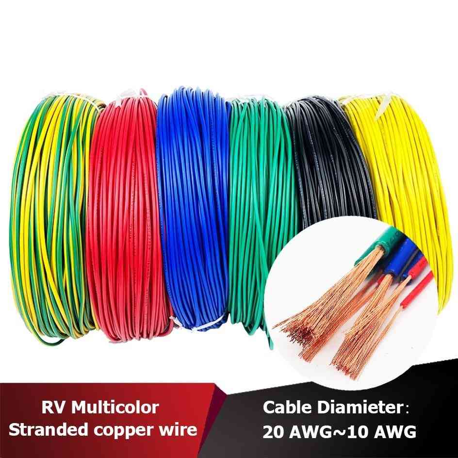 Standardni bakreni kabel črna električna žica