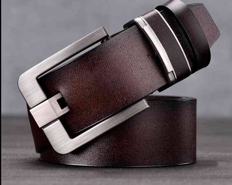 Men- Genuine Leather Buckle Belts