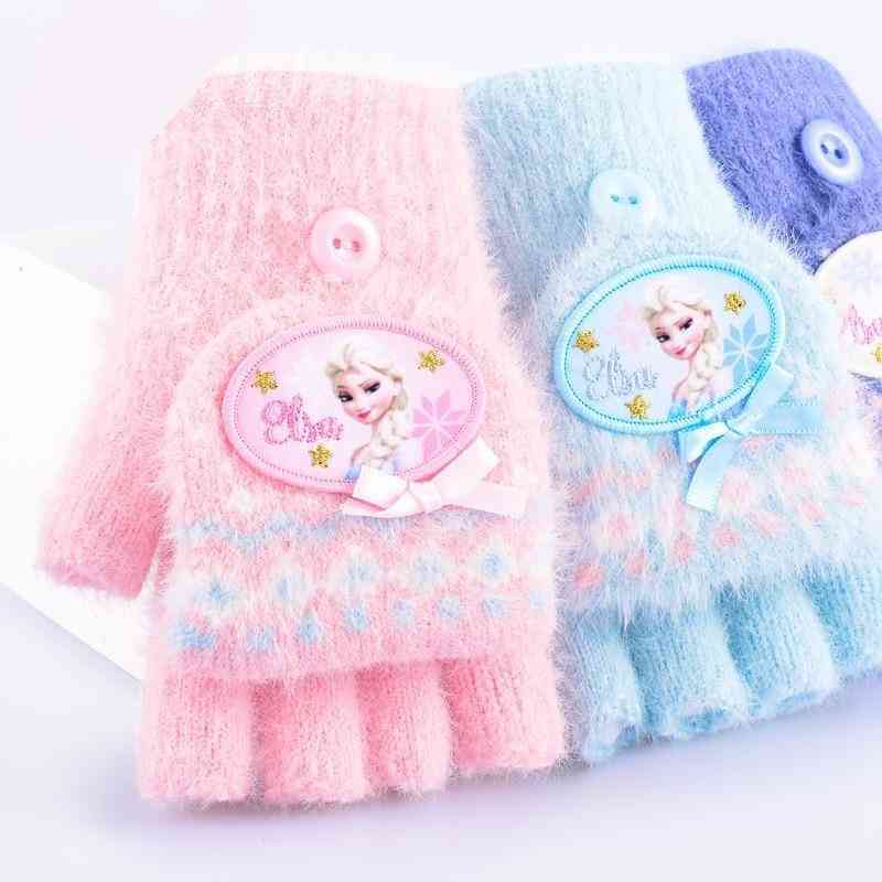 Winter Warm- Five-finger Frozen Princess Gloves