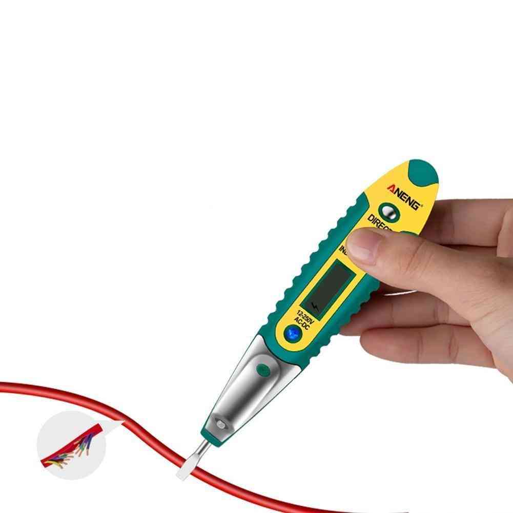 Lcd Digital Display Voltage Test Pen Pencil Tester