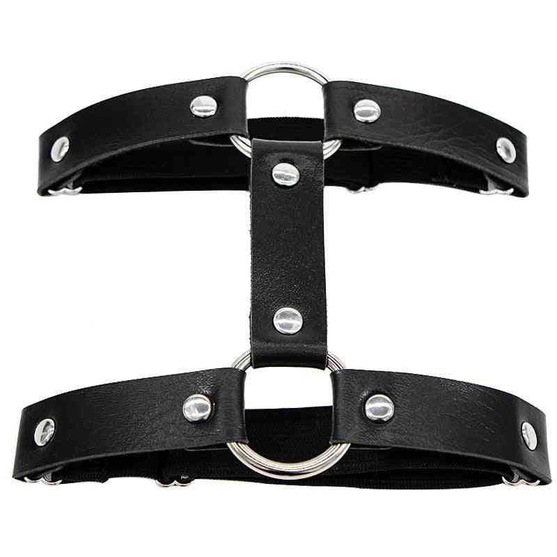 Women Pu Leather Garter Belt