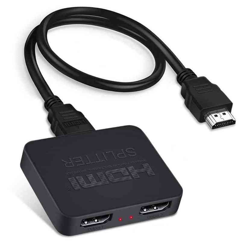 Switch Splitter Hdmi-compatible Out For Dual Monitors