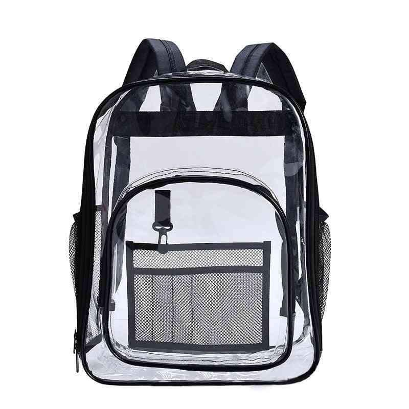 Waterproof Transparent School Bag See Through Backpacks