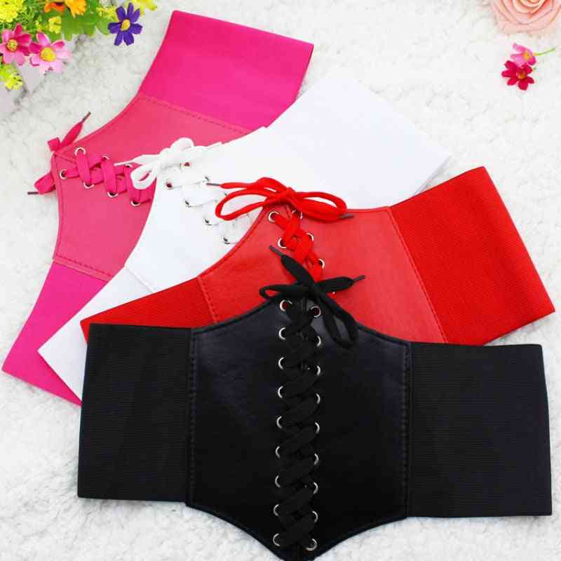 Pu Leather- High Waist Strap, Stretch Shaping, Slimming Body Belts