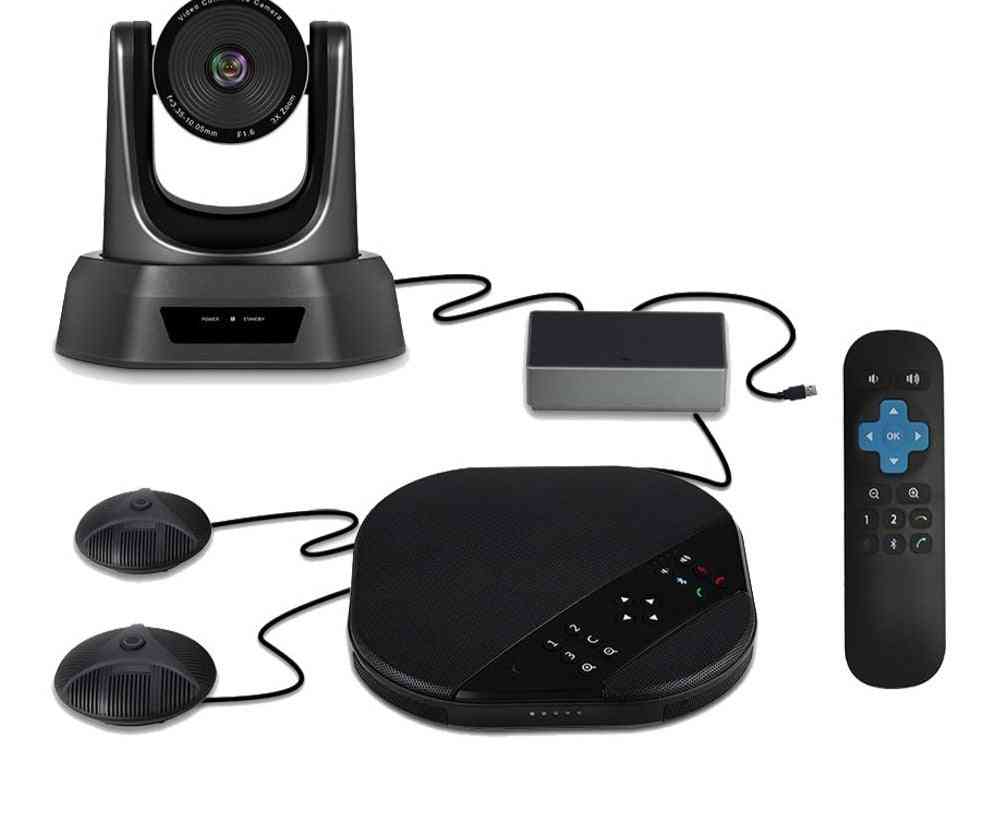 Riešenie videokonferencie všetko v jednom, USB kamera s 3x priblížením a hlasitým odposluchom