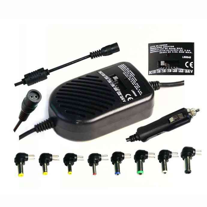Universal Car Charger Auto Dc Power Adapter Supply