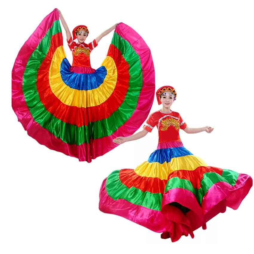 Flamengo Spain- Dance Costumes, Gypsy Skirts
