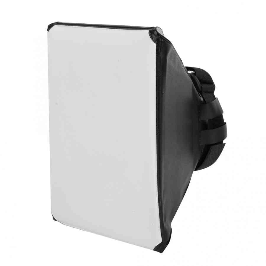 Photography Flash Diffuser Mini Kit Camera Photo Foldable Soft Box Flash For Canon Eos Dslr Speed Light