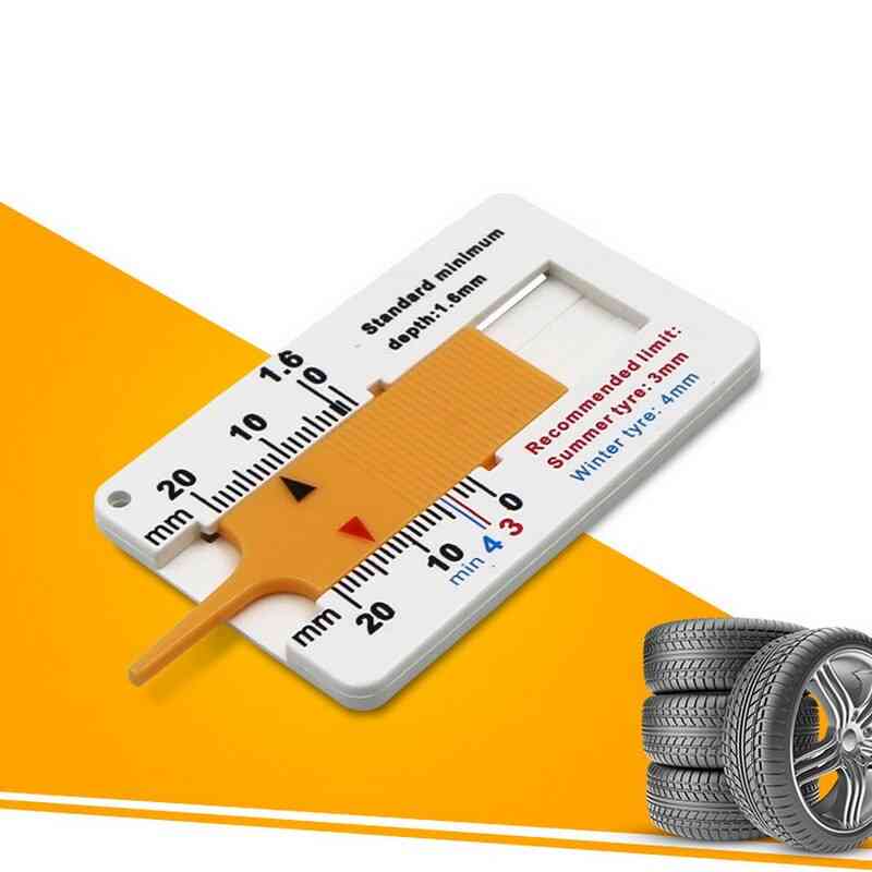 Auto Tyre / Wheel Tread Depth Caliper For Measure Trailer Repair Tool