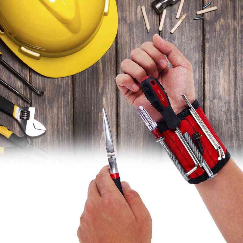 Magnet Electrician Wrist Tool Belt Screws Nails Outillage Garage Toolbox