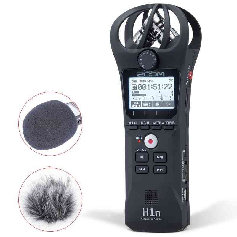 Handy Recorder Digital Camera Audio Recorder Interview Recording Stereo Microphone For Dslr By-m1 Microphone